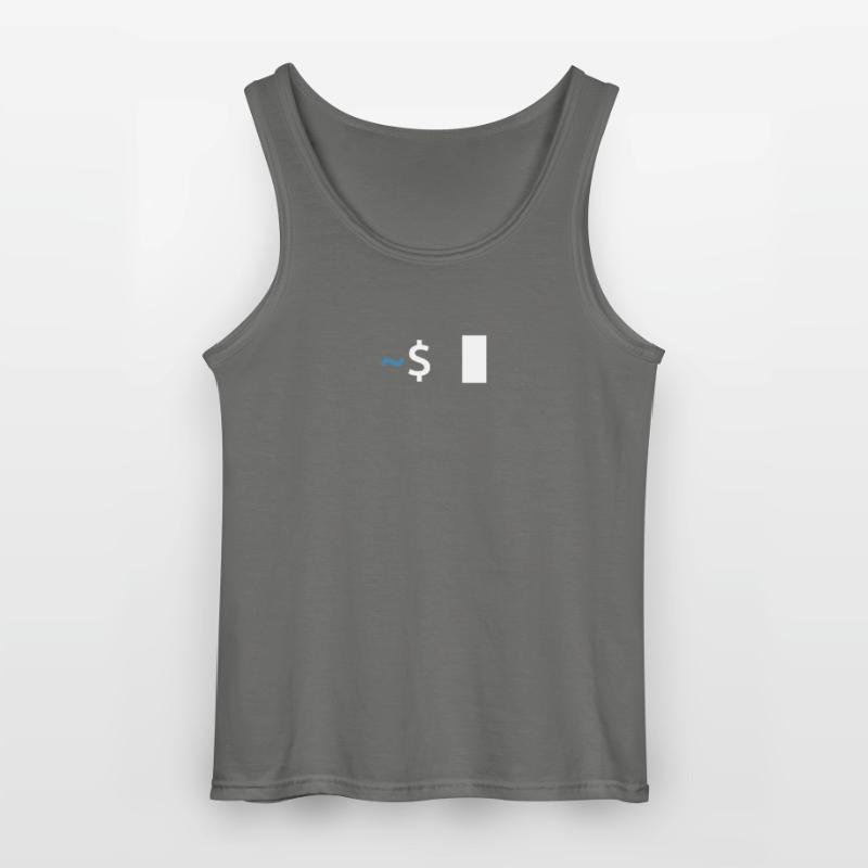 Commande Linux Shell Débardeur Gildan Homme