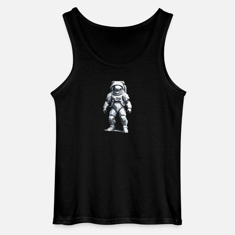 Astronaut - Beruf Design Sticker - Gildan Männer Tank Top - Schwarz