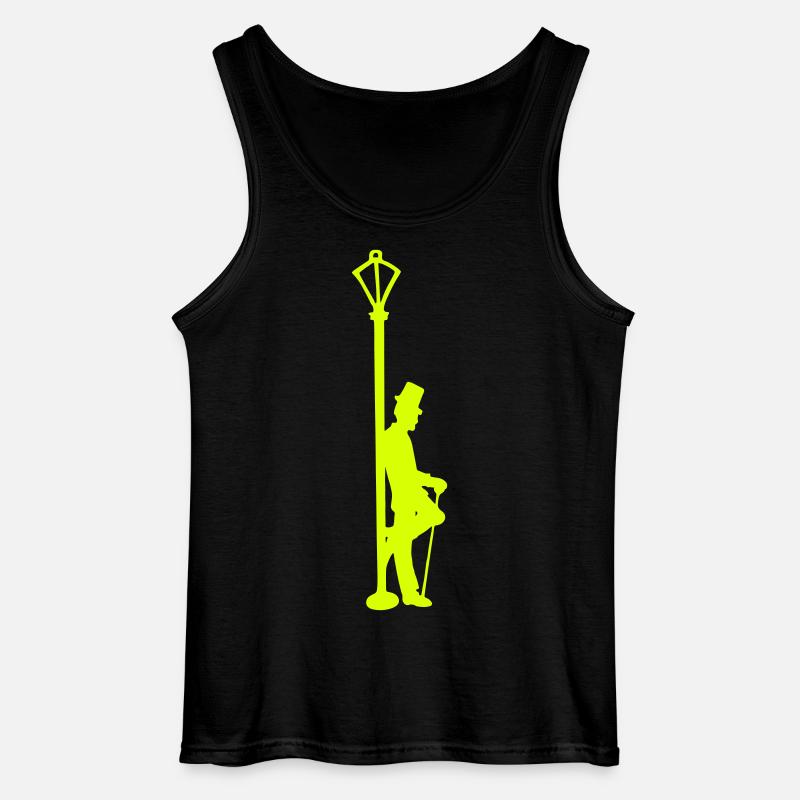 Gentleman Lantern - Gildan Männer Tank Top - Schwarz