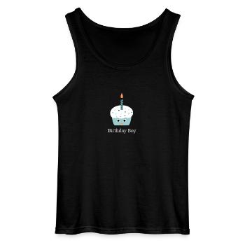 Birthday Boy - Gildan Männer Tank Top - Schwarz - Vorne - AI Model Male 185 dark (185cm)