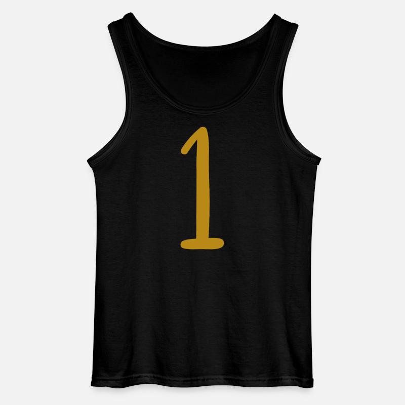 1 - Gildan Männer Tank Top - Schwarz