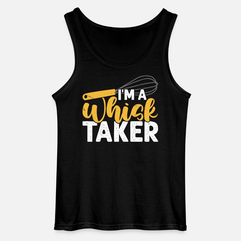 Baking Baker Bakery - Gildan Men’s Tank Top - black
