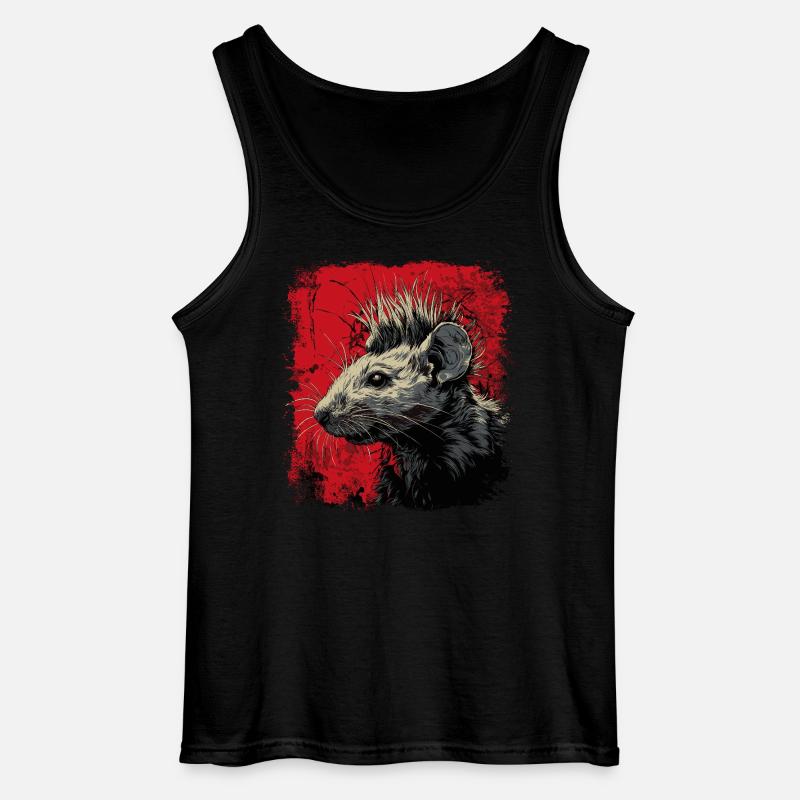 Punk Rock Rotte - Gildan tanktop til mænd - sort