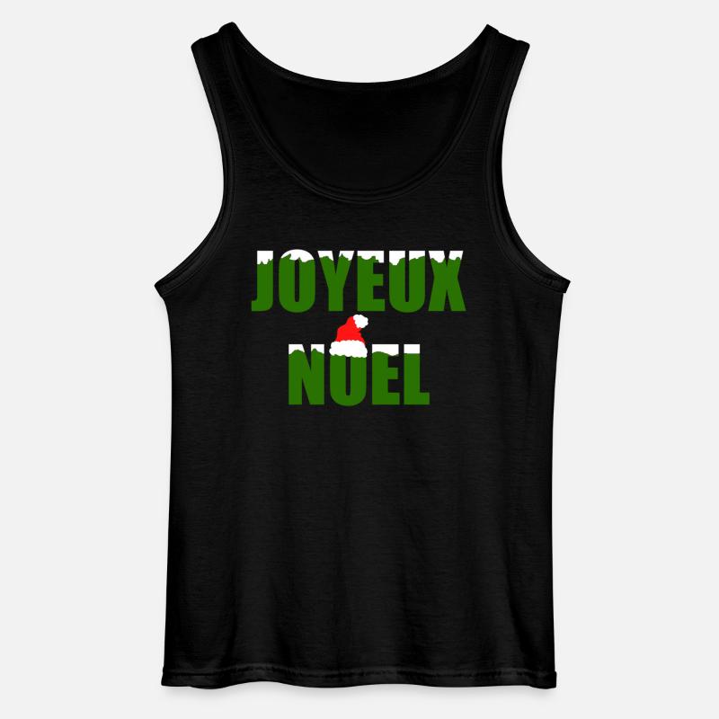 joyeux noel - Gildan Männer Tank Top - Schwarz