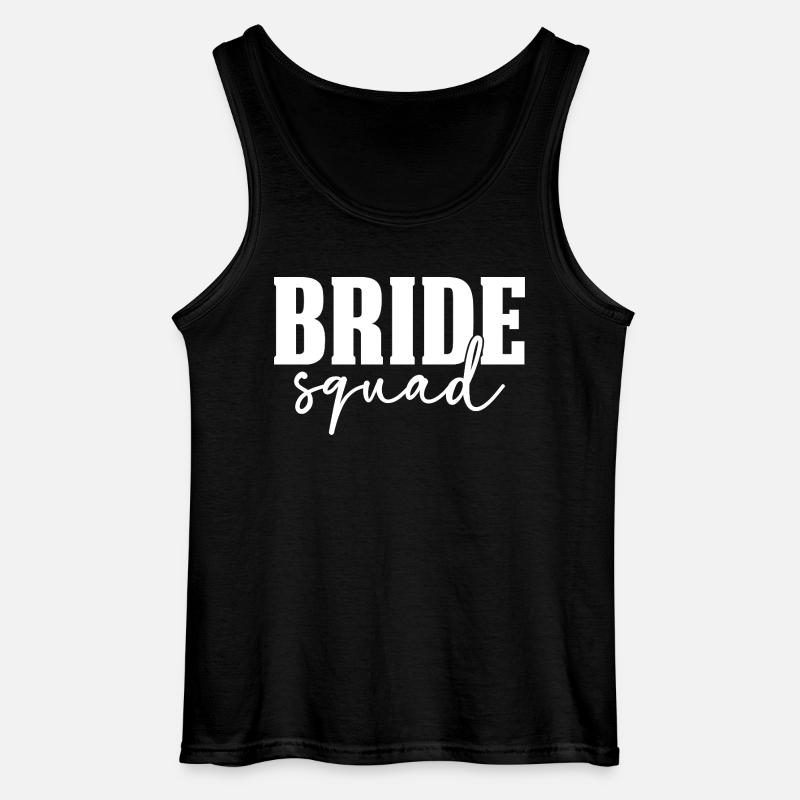 Squadra della sposa - Canotta da uomo Gildan - nero