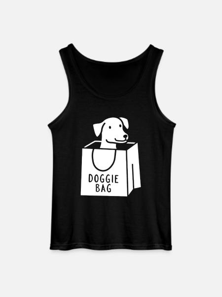 Doggie Bag - Gildan Men’s Tank Top - black