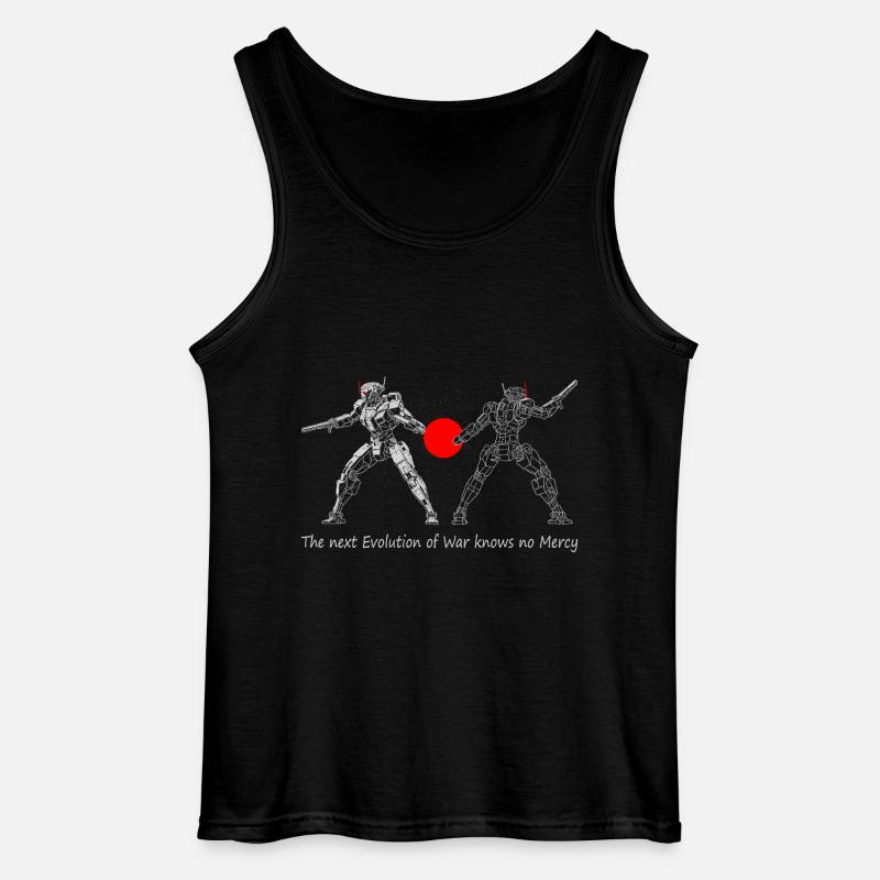 Ai Kampfroboter - Gildan Männer Tank Top - Schwarz