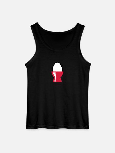 Egg - Gildan Men’s Tank Top - black
