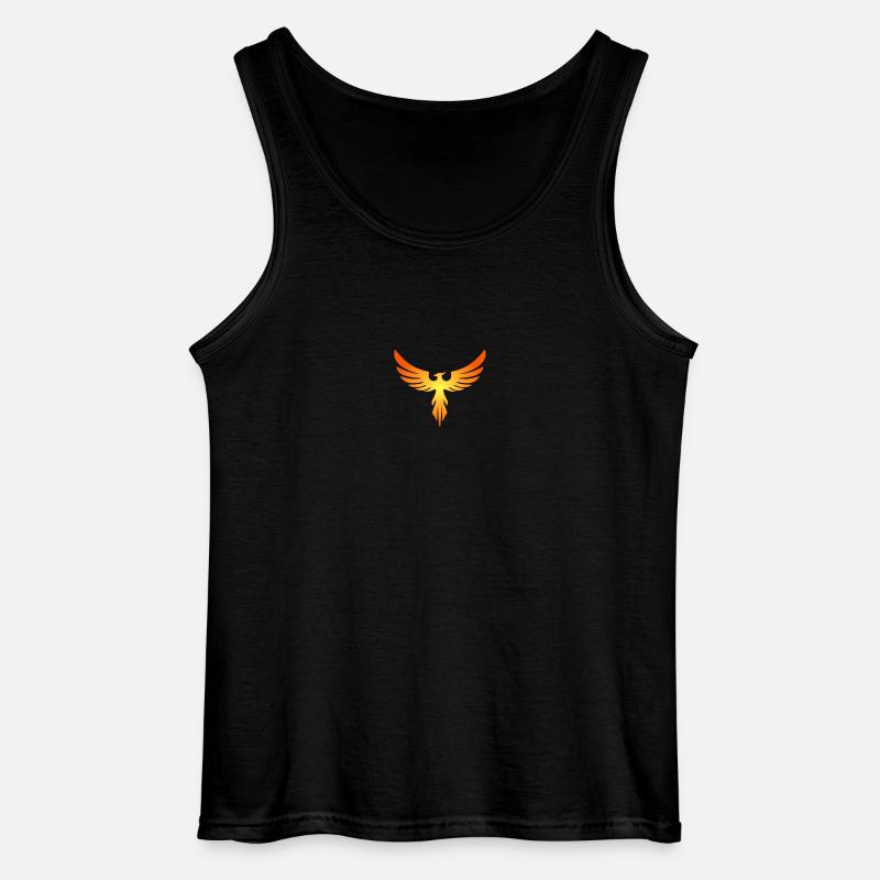Phoenix Symbol - Gildan Männer Tank Top - Schwarz