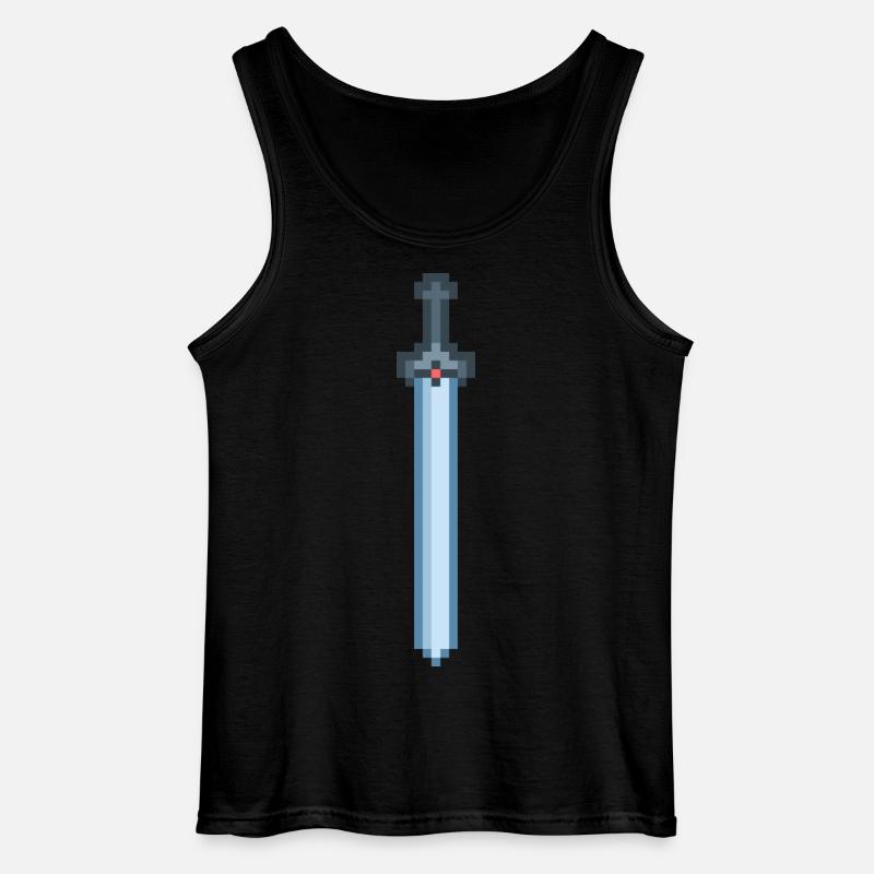 Eisenschwert - Gildan Männer Tank Top - Schwarz