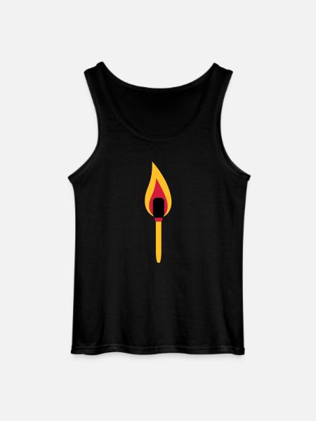 torch - Gildan Men’s Tank Top - black