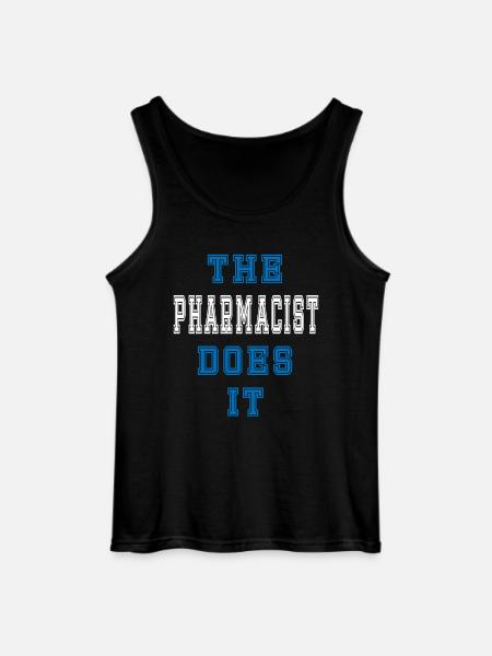 The Apotheker does it - Gildan Men’s Tank Top - black