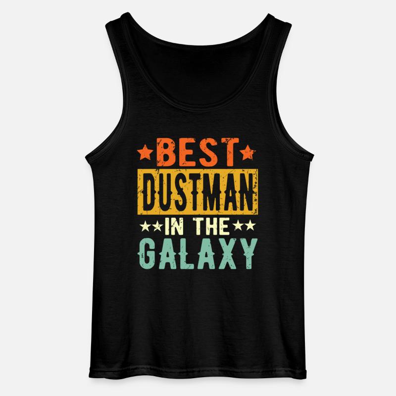Best Müllmann ever Müllmann Geschenk - Gildan Männer Tank Top - Schwarz