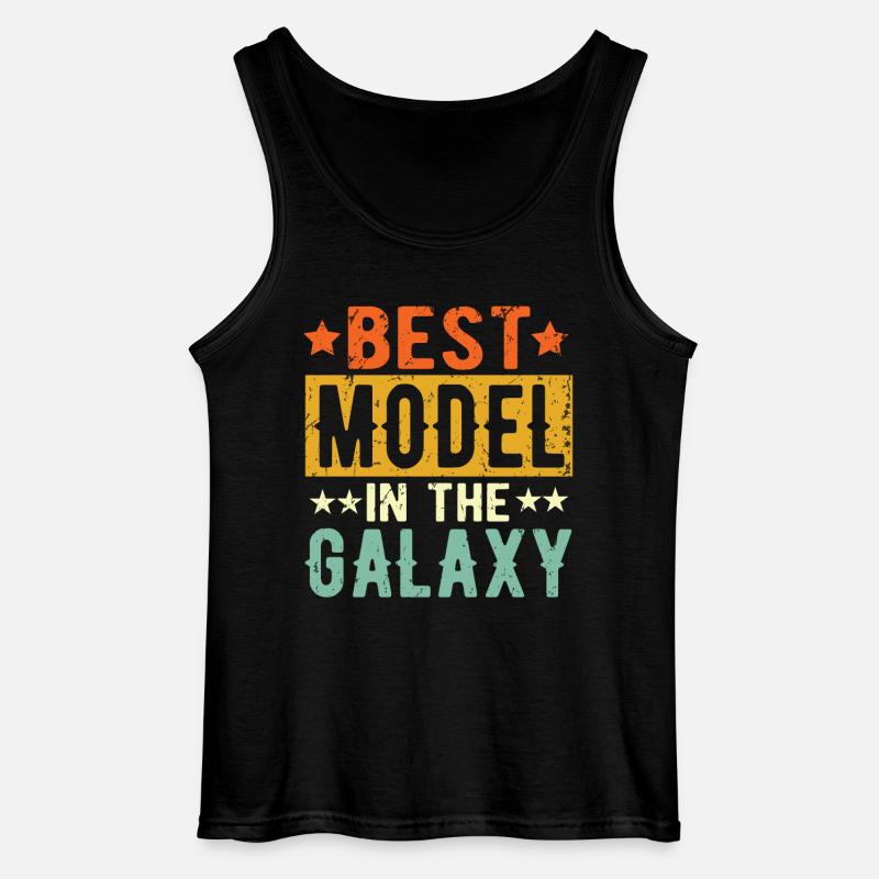 Best Model ever Model Geschenk - Gildan Männer Tank Top - Schwarz