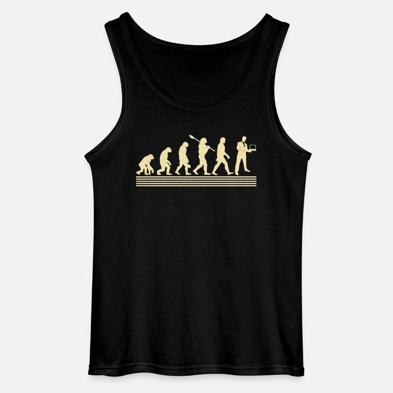 Es Manager Evolution - Gildan Männer Tank Top - Schwarz