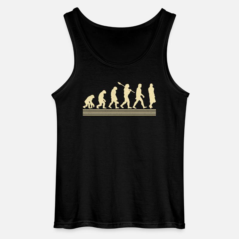 Mortician evolution - Gildan Men’s Tank Top - black