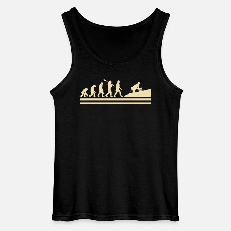 Roofer Evolution - Gildan Men’s Tank Top - black