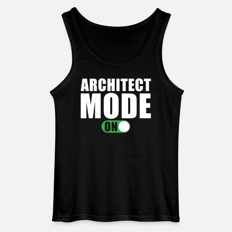 Mode Architecte activé - Débardeur Gildan Homme - noir