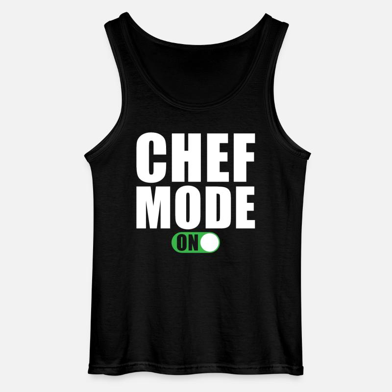 Mode Chef activé - Débardeur Gildan Homme - noir
