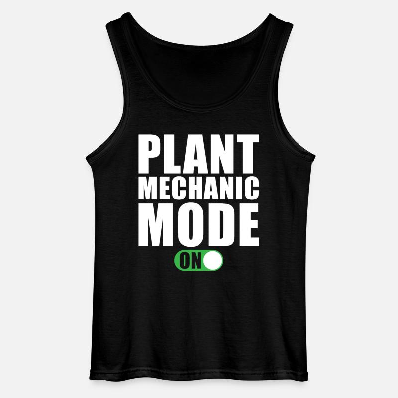 Anlagenmechaniker Modus Ein - Gildan Männer Tank Top - Schwarz