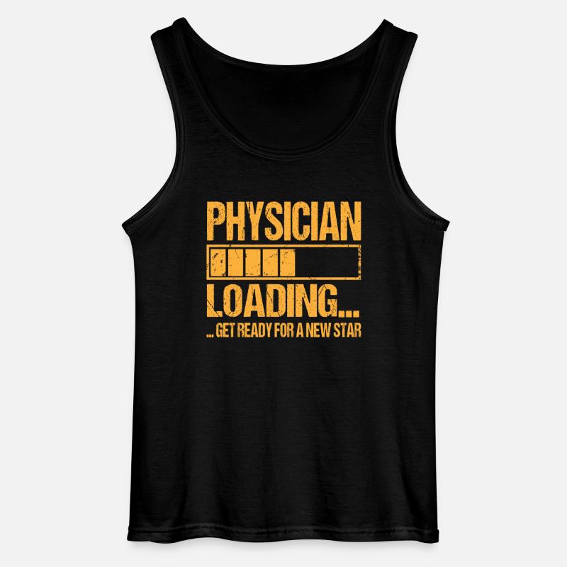 Physiker loading Physiker Ausbildung - Gildan Männer Tank Top - Schwarz