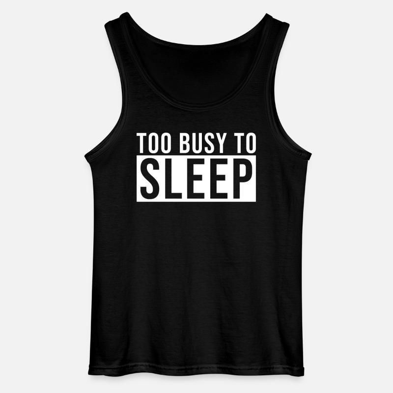 Home Office Spruch - Gildan Männer Tank Top - Schwarz