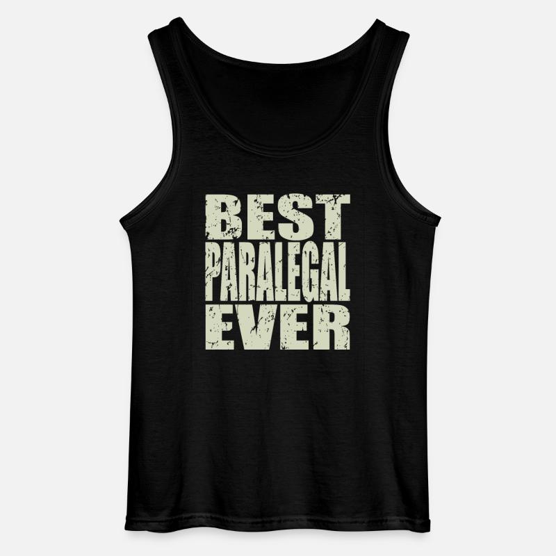 Best Rechtsanwaltsfachangestellte ever - Gildan Männer Tank Top - Schwarz