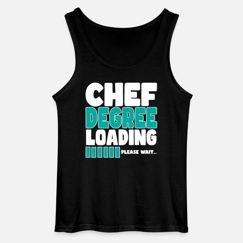 Chef invites training - Gildan Men’s Tank Top - black