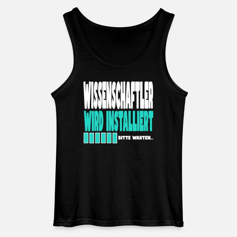 Wissenschaftler wird installiert - Gildan Männer Tank Top - Schwarz