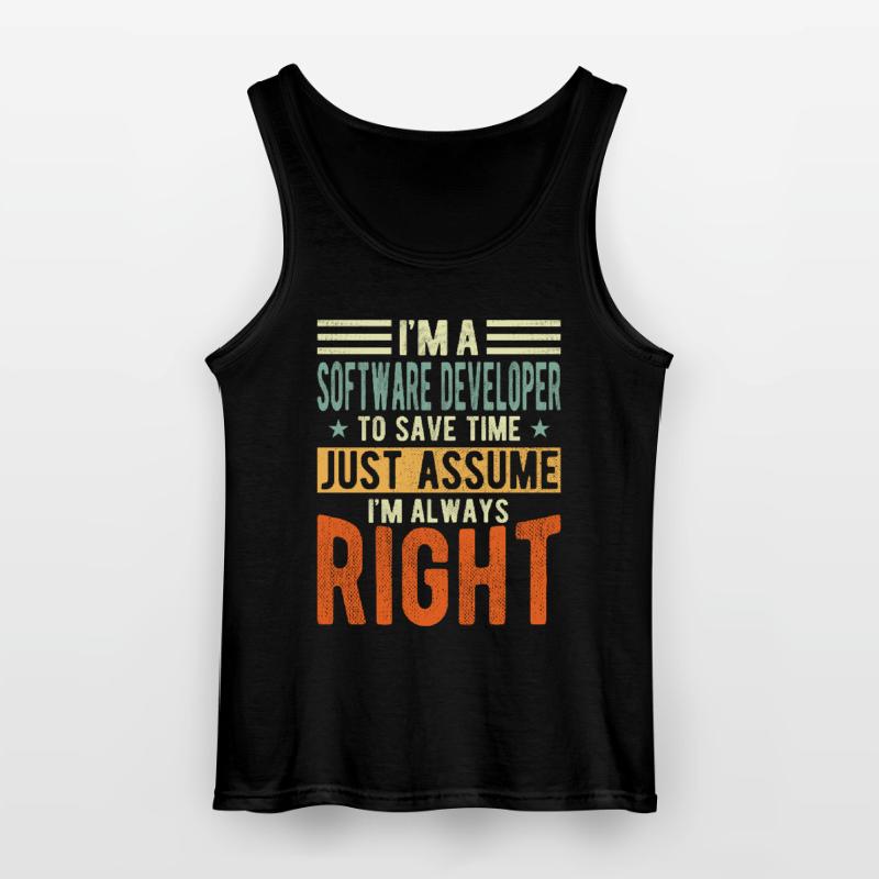 Software developer Gildan Men’s Tank Top