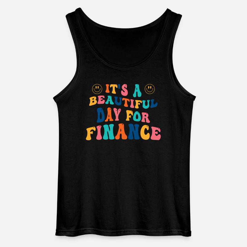 Finance Degree Program - Gildan Men’s Tank Top - black