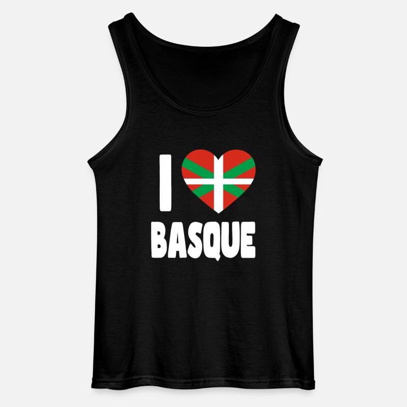 Pays Basque Drapeau Basque - Débardeur Gildan Homme - noir