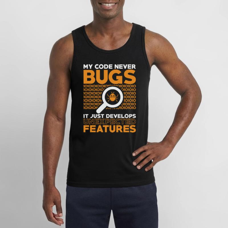 Programmer Developer Coder Code Gildan Men’s Tank Top