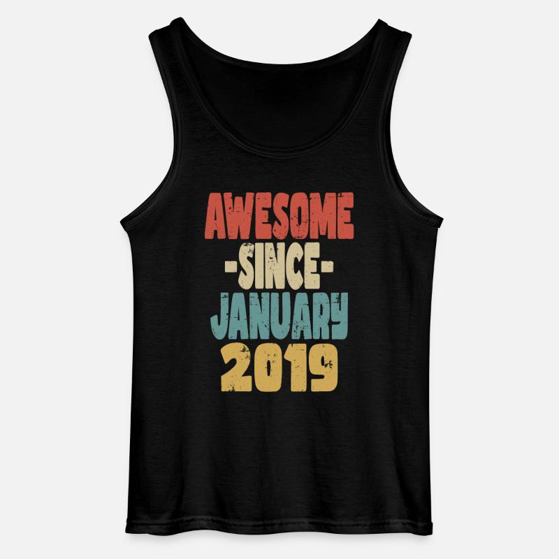 Fantastischer Januar 2019 - Gildan Männer Tank Top - Schwarz