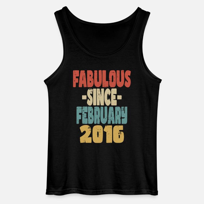 Fabelhafter Februar 2016 - Gildan Männer Tank Top - Schwarz