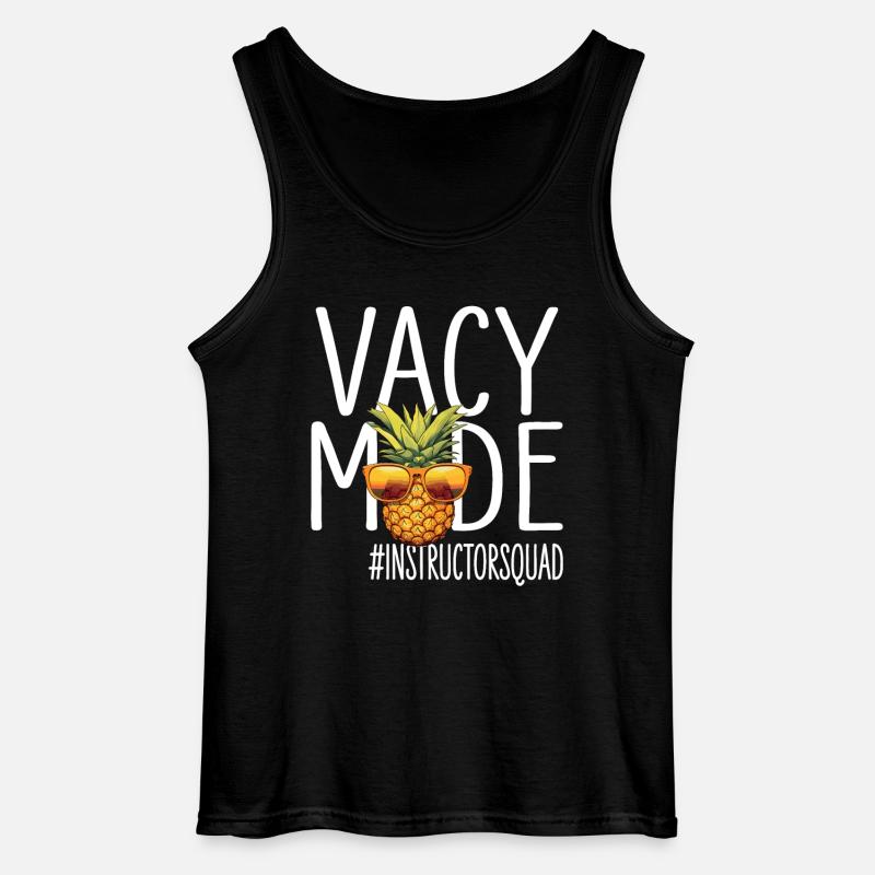 Instructeur Vacances Vacy Mode Instructeurescouade - Débardeur Gildan Homme - noir