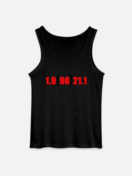Triathlon Distanzen MD - Gildan Männer Tank Top - Schwarz