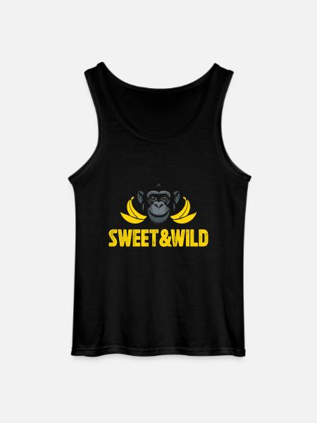 Sweet and Wild - Gildan Men’s Tank Top - black