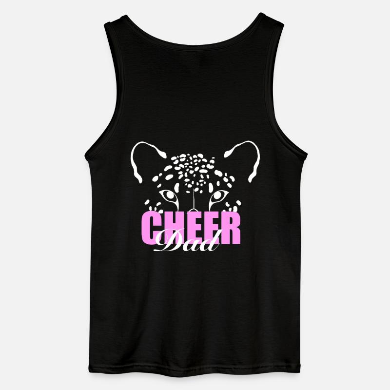 Cheer Dad - Gildan Männer Tank Top - Schwarz