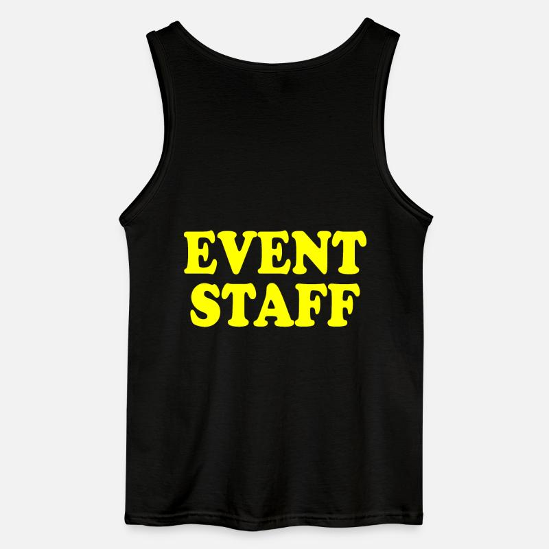 Event staff - Canotta da uomo Gildan - nero