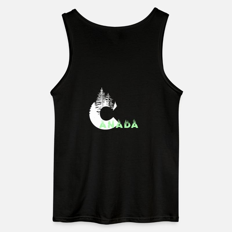 Kanada - Gildan Männer Tank Top - Schwarz