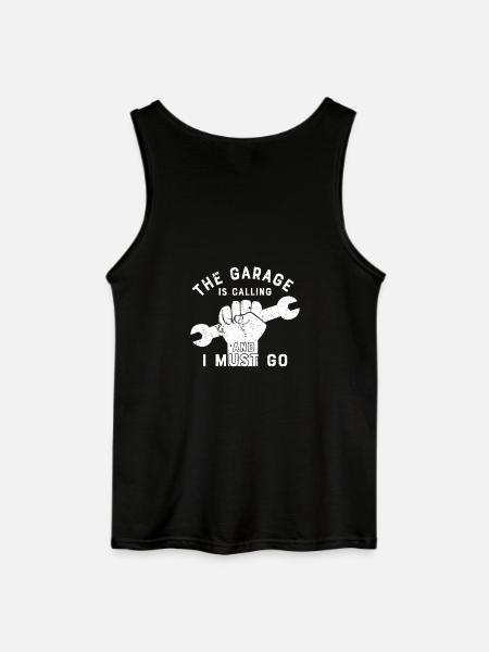 mechanic - Gildan Men’s Tank Top - black