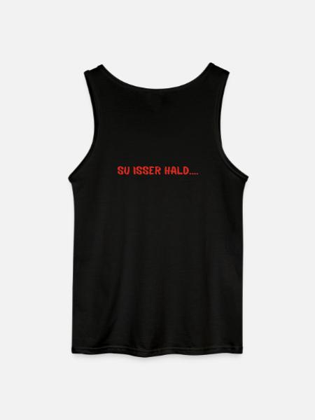 Su isser hald - Gildan Männer Tank Top - Schwarz
