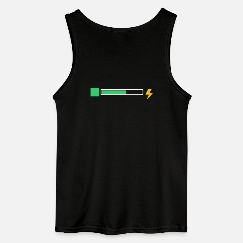 Energy - Gildan Männer Tank Top - Schwarz