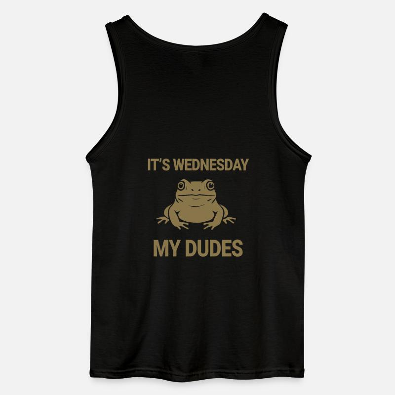 It's Wednesday my dudes - Gildan Männer Tank Top - Schwarz