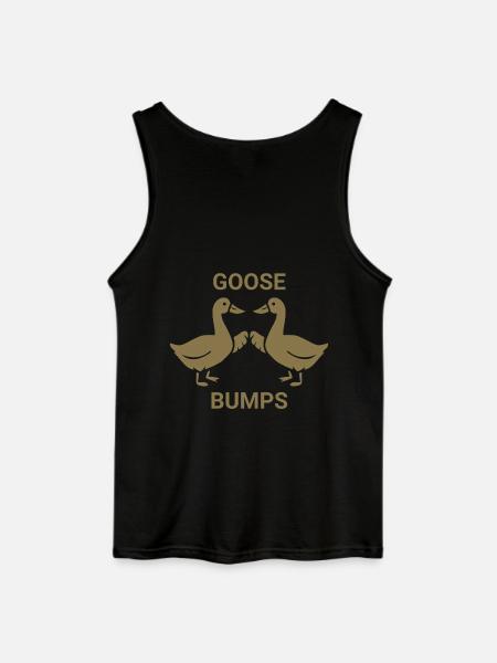Goose Bumps - Gildan Men’s Tank Top - black