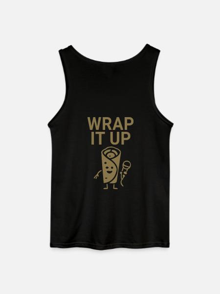 Wrap it up - Gildan Men’s Tank Top - black