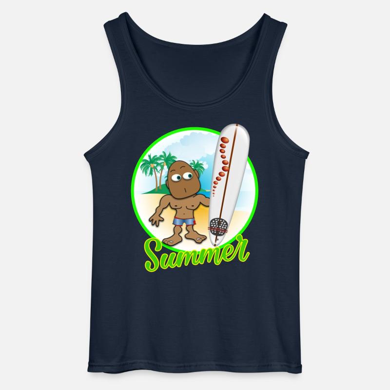 Sommer 2023 - Gildan Männer Tank Top - Navy
