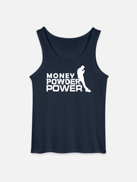 MPP white - Gildan Men’s Tank Top - navy