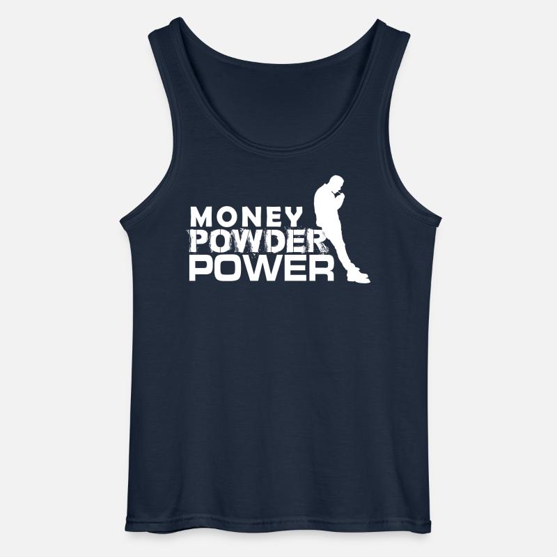 MPP weiß - Gildan Männer Tank Top - Navy